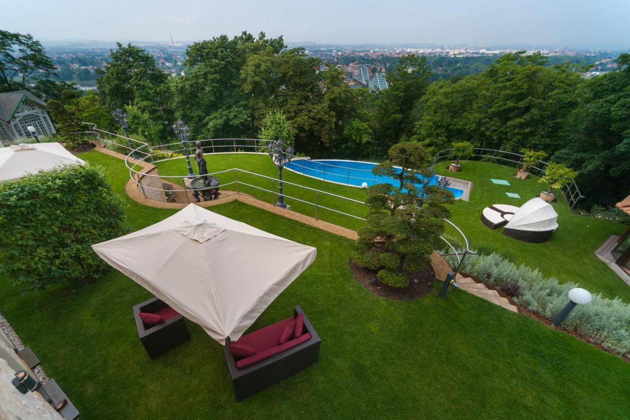 Villa Via Lapis - Panoramablick Ueber Dresden - Garten - Pool - Sauna - Luxus Zewnętrze zdjęcie