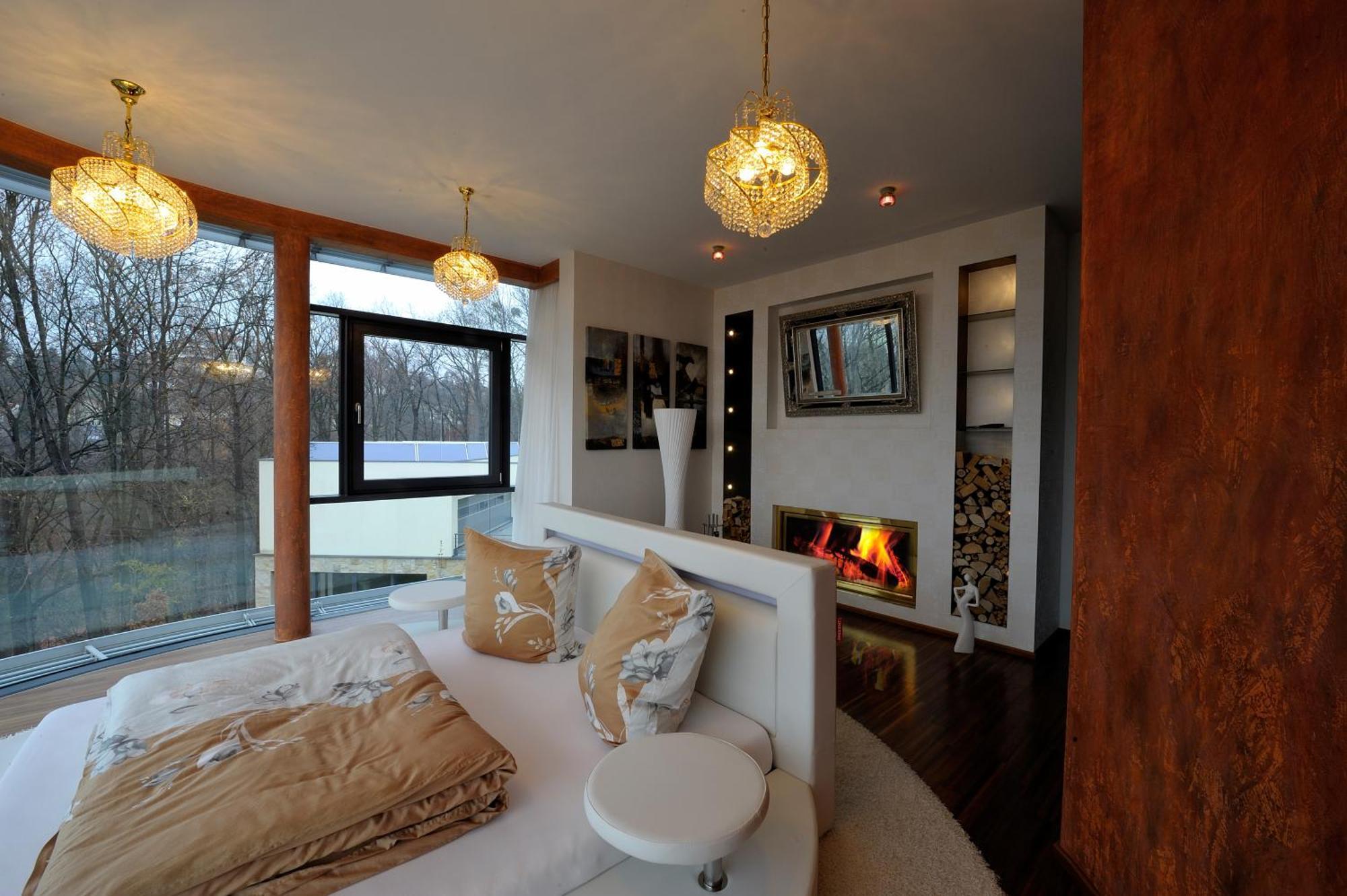 Villa Via Lapis - Panoramablick Ueber Dresden - Garten - Pool - Sauna - Luxus Pokój zdjęcie