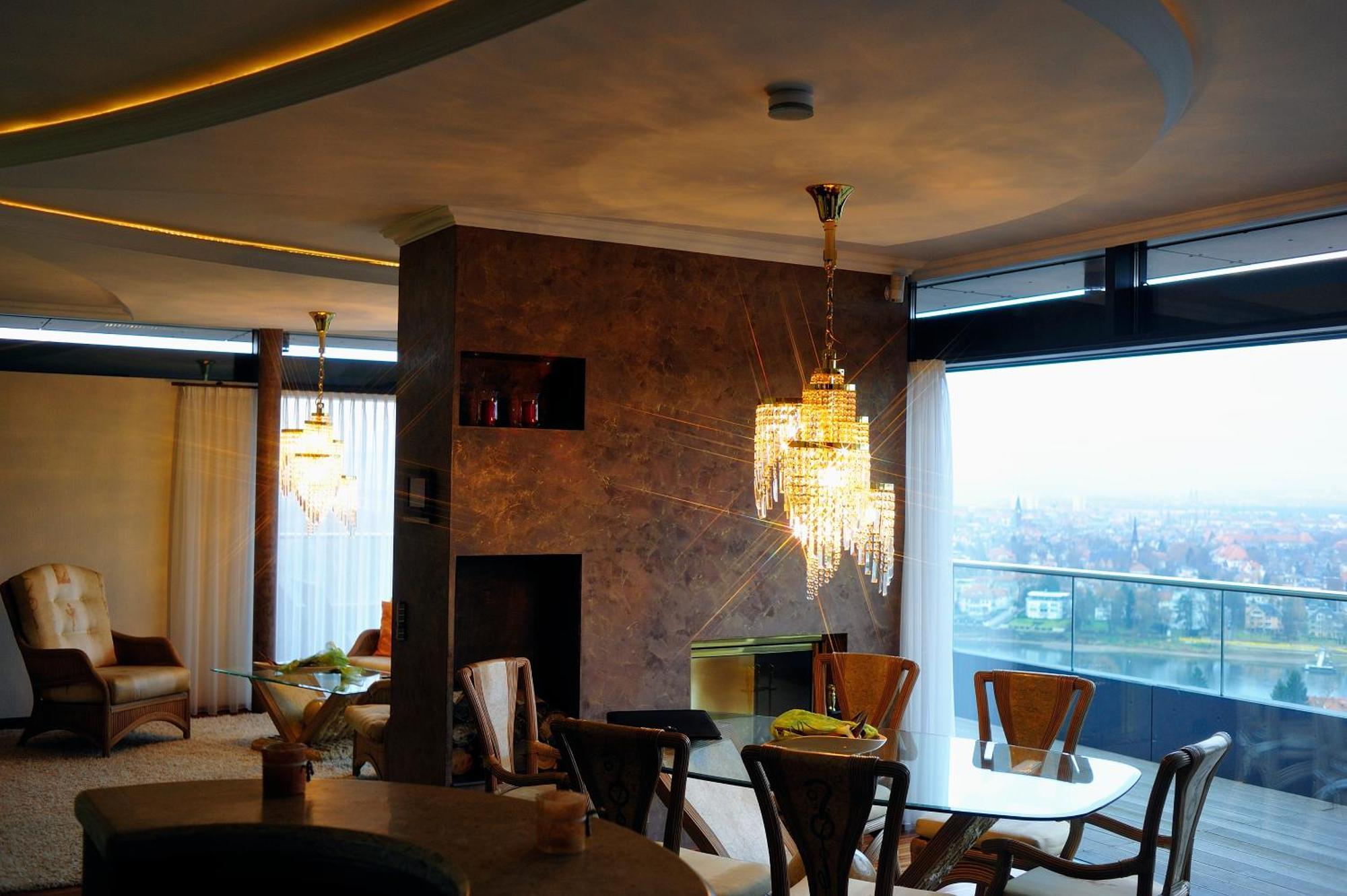 Villa Via Lapis - Panoramablick Ueber Dresden - Garten - Pool - Sauna - Luxus Pokój zdjęcie